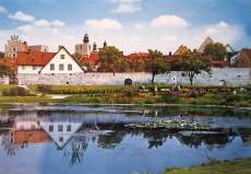 Gotland, Visby, Almedalen 1987 Gotland, Visby, Almedalen 1987