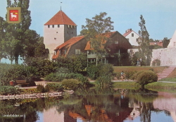 Gotland, Visby Almedalen Kruttornet 1970 Gotland, Visby Almedalen Kruttornet 1970