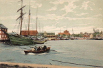 Gotland, Visby Hamnparti 1907 Gotland, Visby Hamnparti 1907