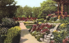 Gotland, Visby, Parti av Botaniska Trädgården Gotland, Visby, Parti av Botaniska Trädgården