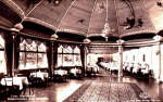 Gotland, Visby Stadshotellet Dansrotundan med Matsalen 1937 Gotland, Visby Stadshotellet Dansrotundan med Matsalen 1937