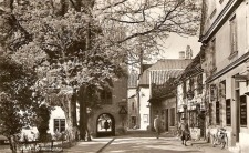 Gotland, Visby, St Hansgatan 1951 Gotland, Visby, St Hansgatan 1951