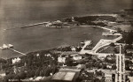 Öland, Borgholm Hamnen Flygfoto Öland, Borgholm Hamnen Flygfoto