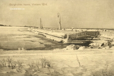 Öland, Borgholms Hamn, Vintern 1914 Öland, Borgholms Hamn, Vintern 1914