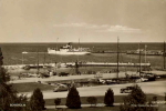 Öland, Borgholm Hamnen 1950 Öland, Borgholm Hamnen 1950
