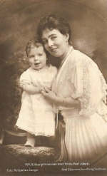 Karl Johan och mamma Margret 1920 Karl Johan och mamma Margret 1920