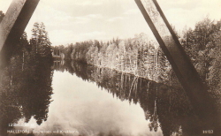 Hällefors, Svartälven vid Krokborn 1950 Hällefors, Svartälven vid Krokborn 1950
