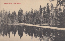 Hällefors, Skogstjärn vid Loka 1915 Hällefors, Skogstjärn vid Loka 1915