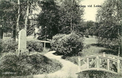 Hällefors, Parken vid Loka 1908 Hällefors, Parken vid Loka 1908