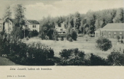 Hällefors, Loka Lazarett, Badhus och Brunnshus 1904 Hällefors, Loka Lazarett, Badhus och Brunnshus 1904
