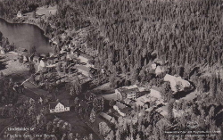 Flygfoto över Loka Brunn Flygfoto över Loka Brunn