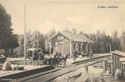 Hällefors. Loka Station Hällefors. Loka Station