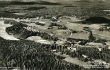 Hällefors, Flygfoto över Hjulsjö