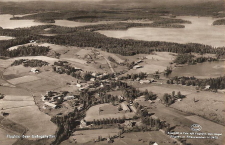 Hällefors, Hjulsjö, Flygfoto över Grängshyttan 1959 Hällefors, Hjulsjö, Flygfoto över Grängshyttan 1959