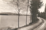 Hällefors, Hjulsjö, Utsikt från sjön Grängen 1948