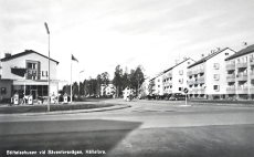 Hällefors, Stiftelsehusen vid Sävenforsvägen 1960 Hällefors, Stiftelsehusen vid Sävenforsvägen 1960