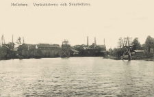 Hällefors, Verkstäderna och Svartälven Hällefors, Verkstäderna och Svartälven