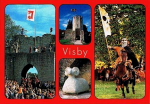 Gotland, Wisby Riddare, Vykort Gotland, Wisby Riddare, Vykort