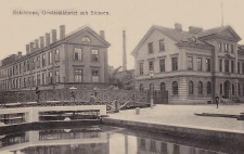 Eskilstuna, Gevärsfaktoriet och Slussen 1919 Eskilstuna, Gevärsfaktoriet och Slussen 1919