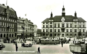 Eskilstuna, Fristadstorget med Stadshuset 1944