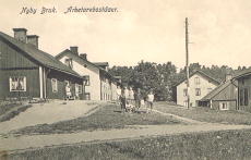 Eskilstuna, Nyby Bruk, Arbetarebostäder 1925 Eskilstuna, Nyby Bruk, Arbetarebostäder 1925