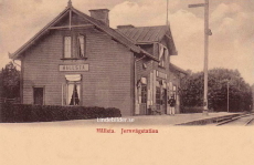 Eskilstuna, Hållsta Jernvägsstation 1903 Eskilstuna, Hållsta Jernvägsstation 1903