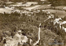 Flygfoto över Gusselby 1963