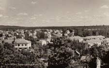Karlskoga, Utsikt från Vida-Blick 1948 Karlskoga, Utsikt från Vida-Blick 1948