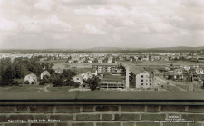 Karlskoga, Utsikt från Höghus 1958 Karlskoga, Utsikt från Höghus 1958