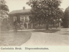 Karlskoga, Carlsdahls Bruk, Disponentbostaden 1912 Karlskoga, Carlsdahls Bruk, Disponentbostaden 1912