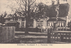 Karlskoga, Kedjeåsen, Handlande, PJ Perssons Villa 1921 Karlskoga, Kedjeåsen, Handlande, PJ Perssons Villa 1921