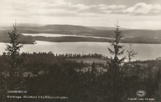 Karlskoga, Alkvettern från Knappedshöjden  1949