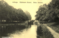 Arboga, Hjälmare kanal, Säby slussar Arboga, Hjälmare kanal, Säby slussar