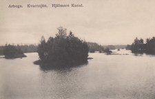 Arboga, Kvarnsjön, Hjälmare Kanal 1914 Arboga, Kvarnsjön, Hjälmare Kanal 1914
