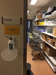Örebro Lasarett, Förråd Örebro Lasarett, Förråd
