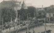 Örebro, Invigning av Carl XIC Staty 1928 Örebro, Invigning av Carl XIC Staty 1928