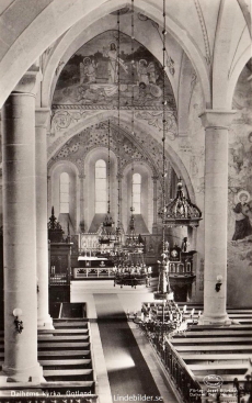 Dalhems Kyrka. Gotland 1964