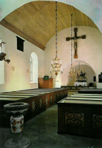Gotland, Sproge Kyrka Interiör Gotland, Sproge Kyrka Interiör