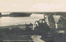 Fagersta, Järnvägsstationen och Oljefabriken. Ängelsberg