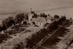 Hallsberg, Flygfoto över Viby Kyrka Hallsberg, Flygfoto över Viby Kyrka
