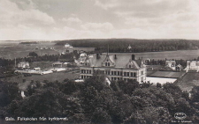 Sala, Folkskolan från Kyrktornet 1930 Sala, Folkskolan från Kyrktornet 1930