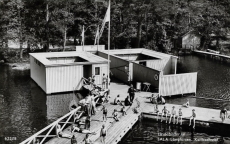 Sala, Långforsen Kallbadhuset 1951 Sala, Långforsen Kallbadhuset 1951