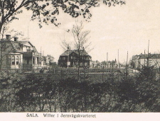 Sala, Willor i Jernvägskvarteret 1907 Sala, Willor i Jernvägskvarteret 1907