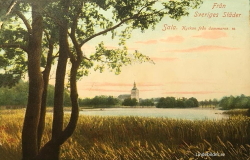 Sala, Kyrkan från Dammarne 1907 Sala, Kyrkan från Dammarne 1907