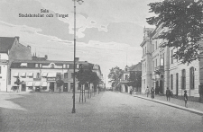 Sala, Stadshotellet och Torget 1925