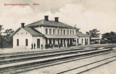 Sala Järnvägsstationen 1910