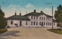 Sala. Järnvägsstation Sala. Järnvägsstation