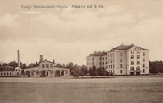 Sala, Kungl. Västmanlands Reg:te. Matsalen och 3. bat Sala, Kungl. Västmanlands Reg:te. Matsalen och 3. bat