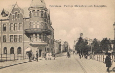 Eskilstuna, Parti av Rådhusbron och Kungsgatan Eskilstuna, Parti av Rådhusbron och Kungsgatan