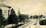 Eskilstuna Läroverket och Kyrkan 1908